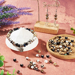 100Pcs 5 Colors Handmade Porcelain Beads&nbsp;PORC-TA0001-52A