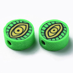 Handmade Polymer Clay Beads&nbsp;CLAY-N008-045I