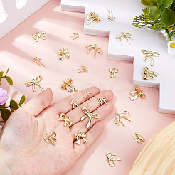 44Pcs 11 Style Rack Plating Alloy Pendants&nbsp;FIND-HS0001-78