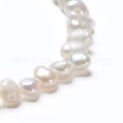 Natural Cultured Freshwater Pearl Beads Strands&nbsp;X-PEAR-I004-08C