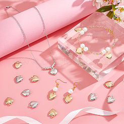160Pcs 2 Colors CCB Plastic Pendants&nbsp;KY-GA0001-31
