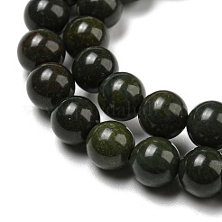 Natural African Green Autumn Jasper Beads Strands&nbsp;G-R494-A19-02