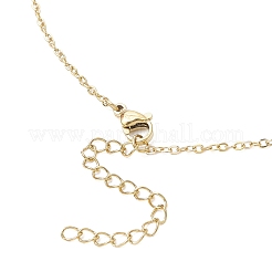 Copper Wire Wrapped Empty Glass Bottle Pendant 304 Stainless Steel Cable Chain Necklaces for Women Men&nbsp;NJEW-JN05276
