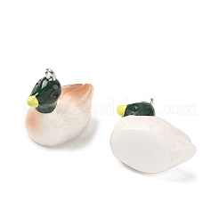 Opaque Resin Pendants&nbsp;RESI-D014-01P