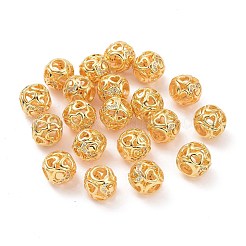 Brass Rhinestone European Beads&nbsp;KK-A179-07G