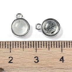 Natural Prehnite Pendants&nbsp;G-K372-03P-11