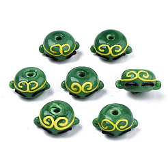 Handmade Bumpy Lampwork Beads&nbsp;LAMP-S194-005-A01