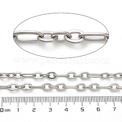 304 Stainless Steel Figaro Chains&nbsp;CHS-A016-72P-A