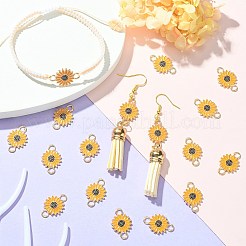50Pcs Alloy Enamel Connector Charms&nbsp;ENAM-SZ0004-23