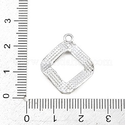 Alloy Rhinestone Pendants&nbsp;RB-CBA332B-07D-P