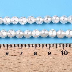 Transparent Spray Painted Glass Beads Strands&nbsp;GLAA-N001-27