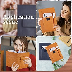 2Pcs 2 Color PU Leather Book Cover&nbsp;AJEW-CP0008-70A