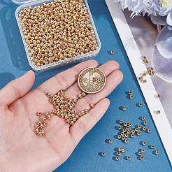 1000Pcs Brass Solid Beads&nbsp;KK-PH0015-03B