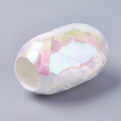 Single Face Laser Balloons Ribbon&nbsp;SRIB-WH0003-D01