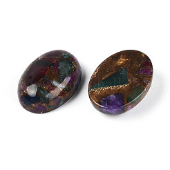 Dyed Synthetic Gemstone Cabochons&nbsp;G-T144-79C