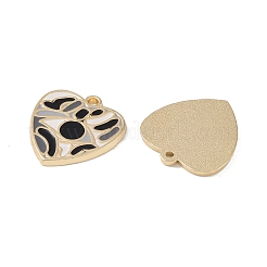 Rack Plating Alloy Enamel Pendants&nbsp;FIND-I038-08