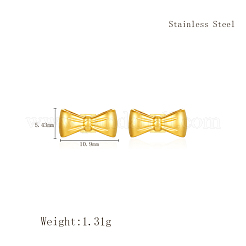 Stylish 304 Stainless Steel Butterfly Stud Earrings&nbsp;JV8585