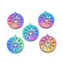 Ion Plating(IP) 201 Stainless Steel Pendants&nbsp;STAS-N098-109M