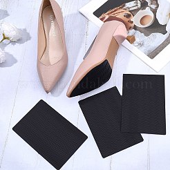 4Pcs Rectangle Rubber Anti Skid Rubber Shoes Bottom&nbsp;AJEW-CP0010-38