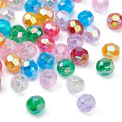 Eco-Friendly Transparent Acrylic Beads&nbsp;TACR-YW0001-50