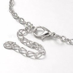 Fashion Tibetan Style Alloy Infinity Anklets&nbsp;AJEW-AN00071-05