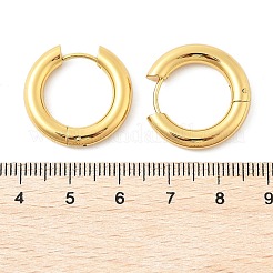 202 Stainless Steel Huggie Hoop Earrings&nbsp;EJEW-O087-08K-G