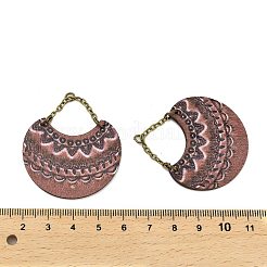 Poplar Wood Pendants&nbsp;FIND-Z049-10A-AB