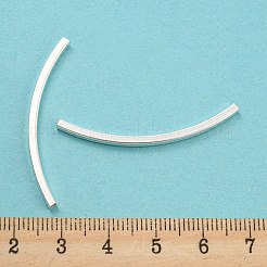 925 Sterling Silver Tube Beads&nbsp;STER-Q191-03B-S