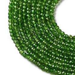 Natural Green Diopside Beads Strands&nbsp;GG-CBA4941-A02-2mm