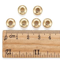 Brass Micro Pave Cubic Zirconia Beads&nbsp;ZIRC-F001-121G