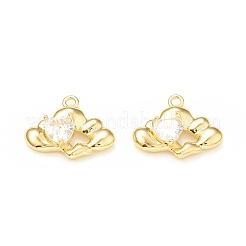 Clear Glass Pendnants&nbsp;KK-P228-09G
