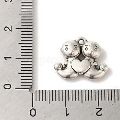 Tibetan Style Alloy Pendants&nbsp;TIBEP-L021-05AS