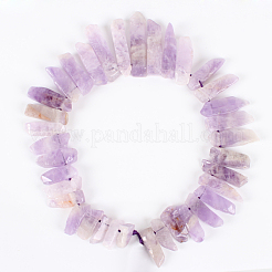 Natural Lavender Amethyst Gemstone Bead Strands&nbsp;G-E242-01