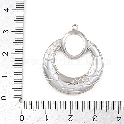 304 Stainless Steel Pendants&nbsp;STAS-L313-05B-P