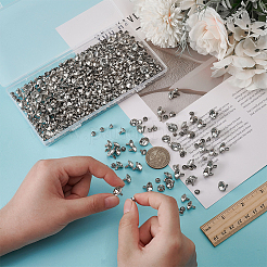 280 Sets 7 Styles Iron & Brass Double Cap Rivets&nbsp;KK-FG0001-19P