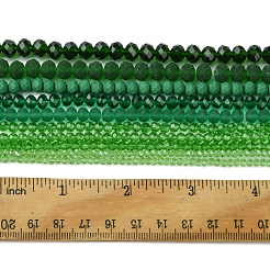 Electroplate Glass Beads Strands&nbsp;EGLA-FS0001-42B