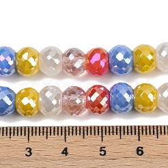 Electroplate Glass Beads Strands&nbsp;EGLA-G039-01A-01