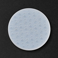 DIY Flat Round Display Base Silicone Molds&nbsp;DIY-P070-D02