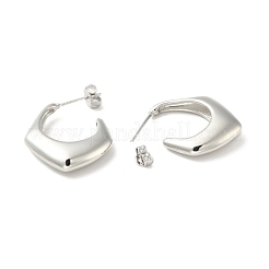 Rack Plating Brass Chunky Stud Earrings&nbsp;EJEW-I268-07P