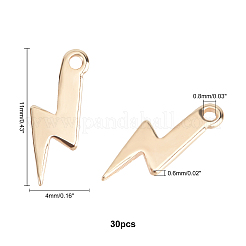 Long-Lasting Plated Brass Pendants&nbsp;KK-PH0001-49G-NF