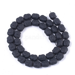 Spray Painted Non-magnetic Synthetic Hematite Beads Strands&nbsp;X-G-T116-28-17