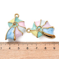 304 Stainless Steel Enamel Pendants&nbsp;STAS-N114-11G-01