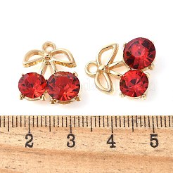 Alloy Rhinestone Pendants&nbsp;PALLOY-E775-22G-02