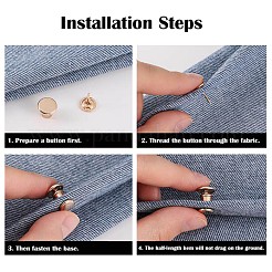 Alloy Pant Hem Fixing Clips&nbsp;MRMJ-P021-02AB