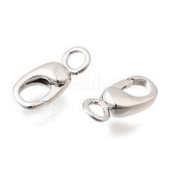 Brass Lobster Claw Clasps&nbsp;KK-C255-10P