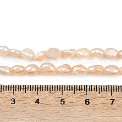 Natural Cultured Freshwater Pearl Beads Strands&nbsp;PEAR-P064-20G-03D