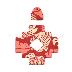 Handmade Polymer Clay Pendants&nbsp;CLAY-N010-038B