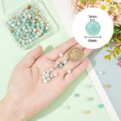 3 Strands Natural Flower Amazonite Beads Strands&nbsp;G-GO0001-13