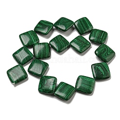 Synthetic Malachite Beads Strands&nbsp;G-B071-B01-01