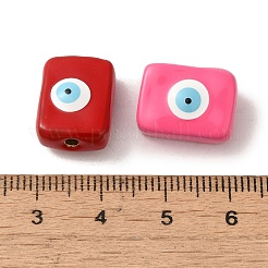 Brass Enamel Beads&nbsp;KK-R162-040G